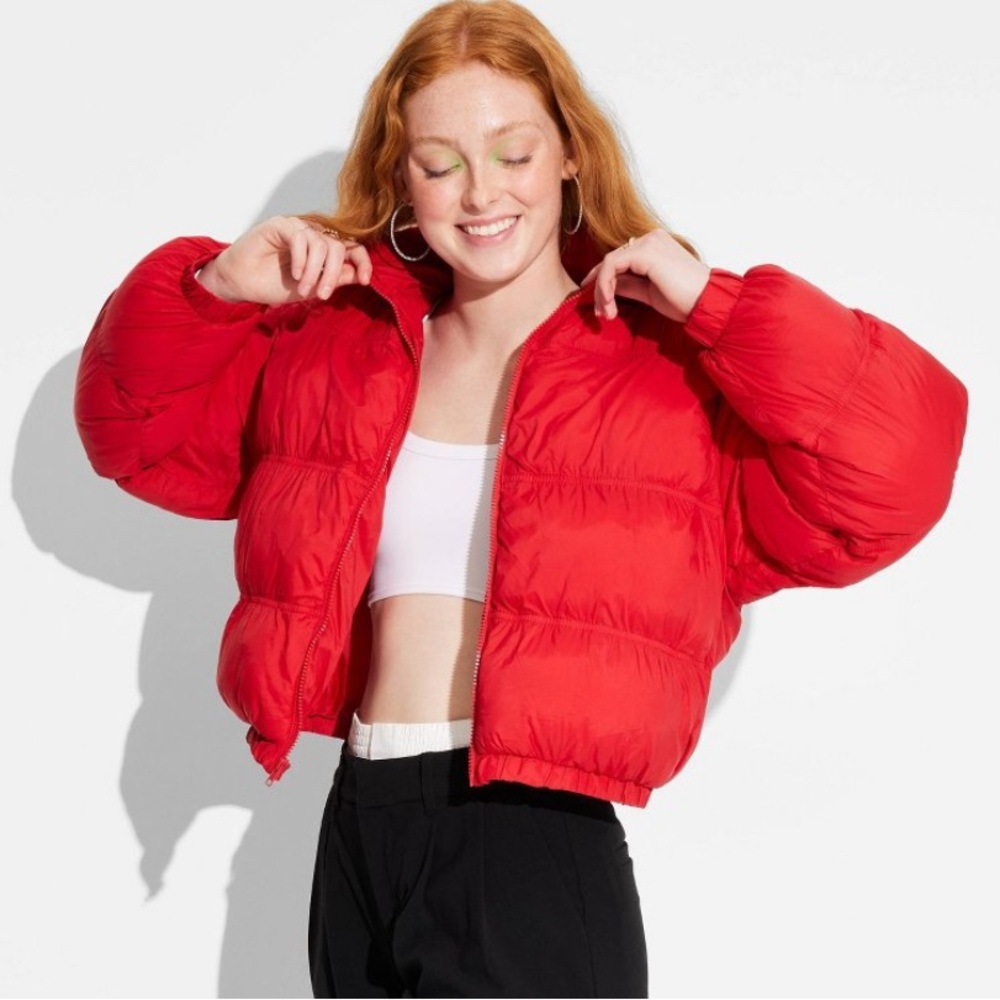 Red Puffer Jacket